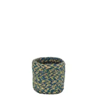 British Colour Standard Assorted Colours Jute Napkin Rings Set of 4